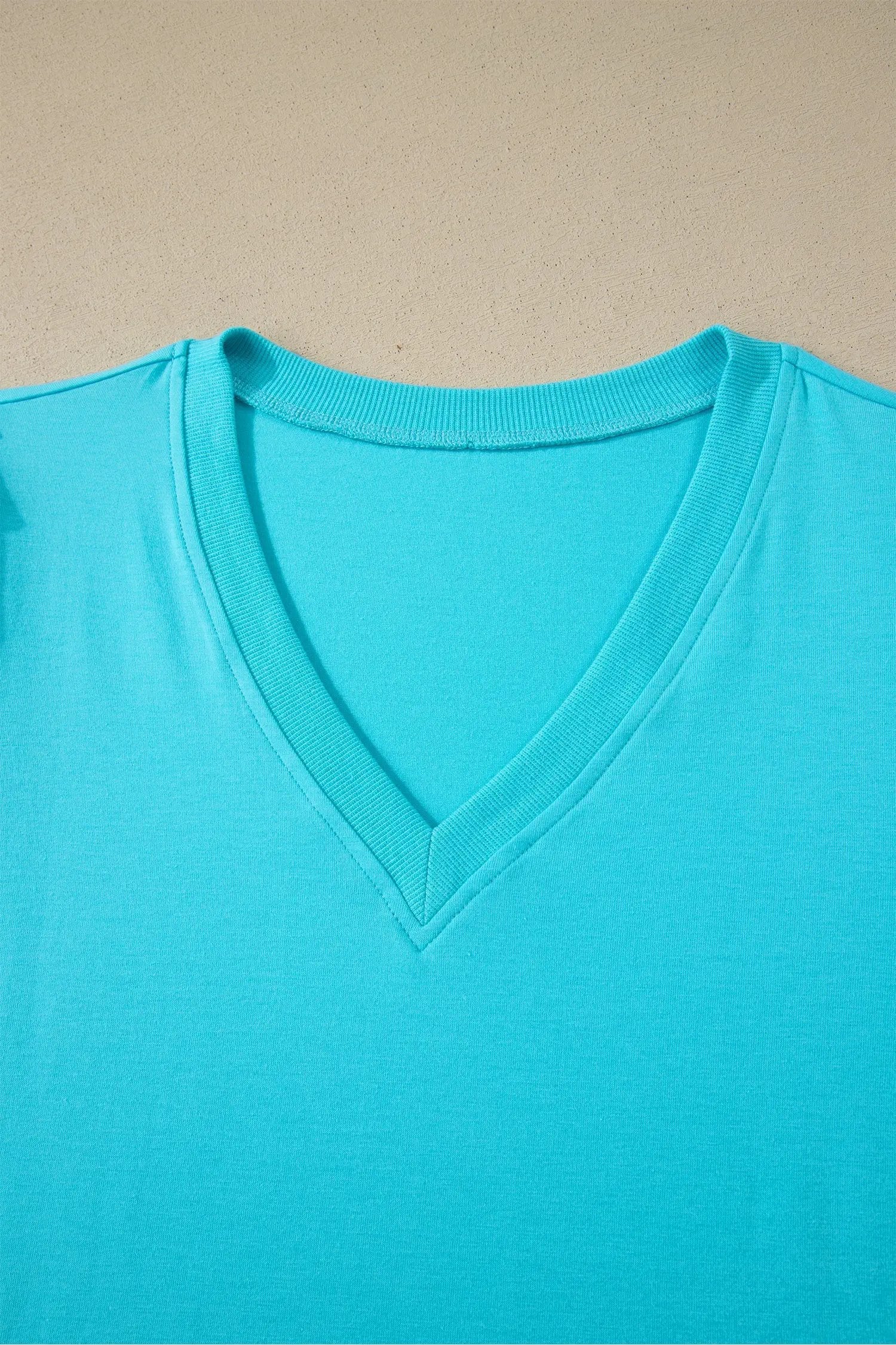Willa | V Neck Puff Sleeve Blouse in a Clean Solid Finish