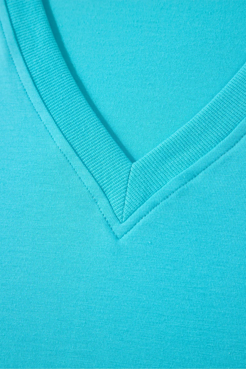 Willa | V Neck Puff Sleeve Blouse in a Clean Solid Finish
