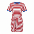 Marlowe tee mini dress on white background