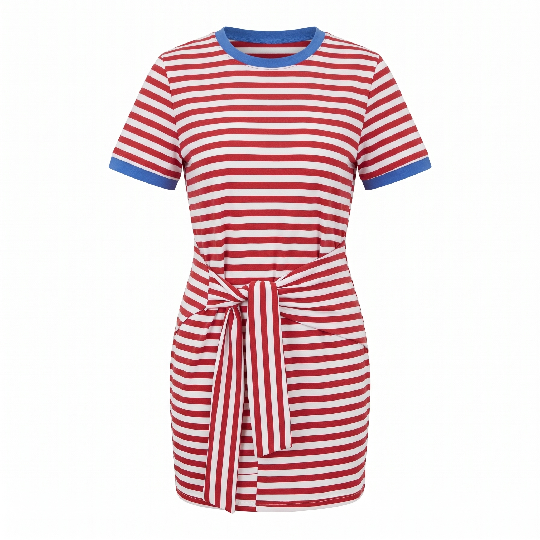 Marlowe tee mini dress on white background