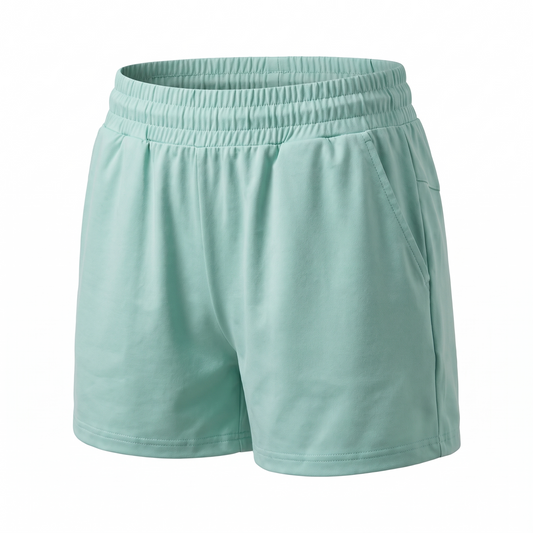 Esmee | Short Sleeve Two Piece Shorts Set with Elastic Waist and Pockets