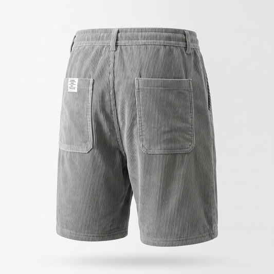 Verrano | Tailored Textured Summer Shorts for Men with Relaxed Warm Weather Fit