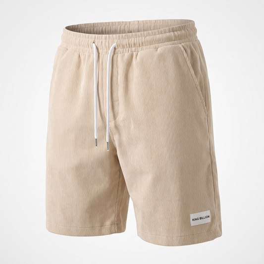 Navello | Ribbed Knit Relaxed Shorts for Men with Adjustable Sport Waistband