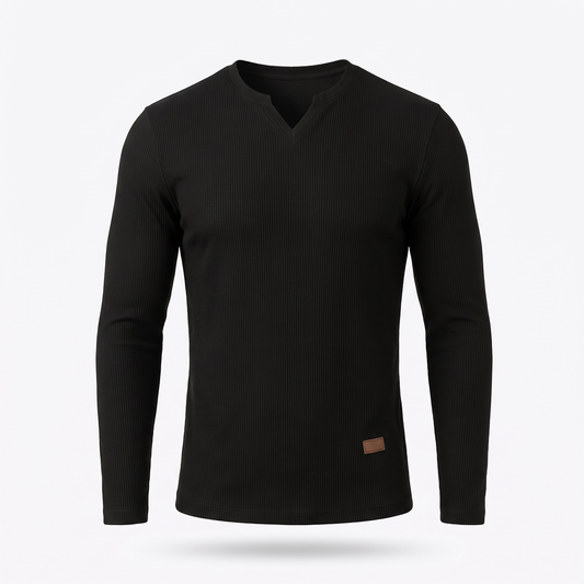 Atheno | Breathable Slim Fit V Neck Shirt for Men for Training and Casual Wear