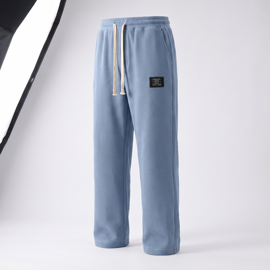 Lorenti | Comfort Stretch Woven Pants for Men with Drawstring Everyday Fit