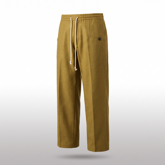 Varenna | Relaxed Fit Urban Drawstring Pants for Men with Soft Everyday Comfort